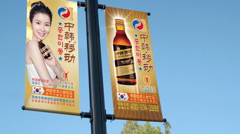 中韩移动饮品品牌视觉形象与广告设计综合方案